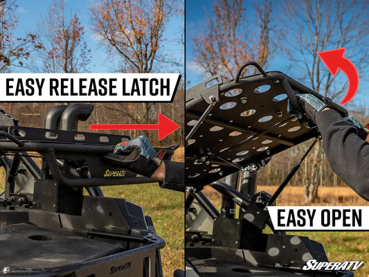 POLARIS RZR XP TURBO S CARGO RACK ALPHA