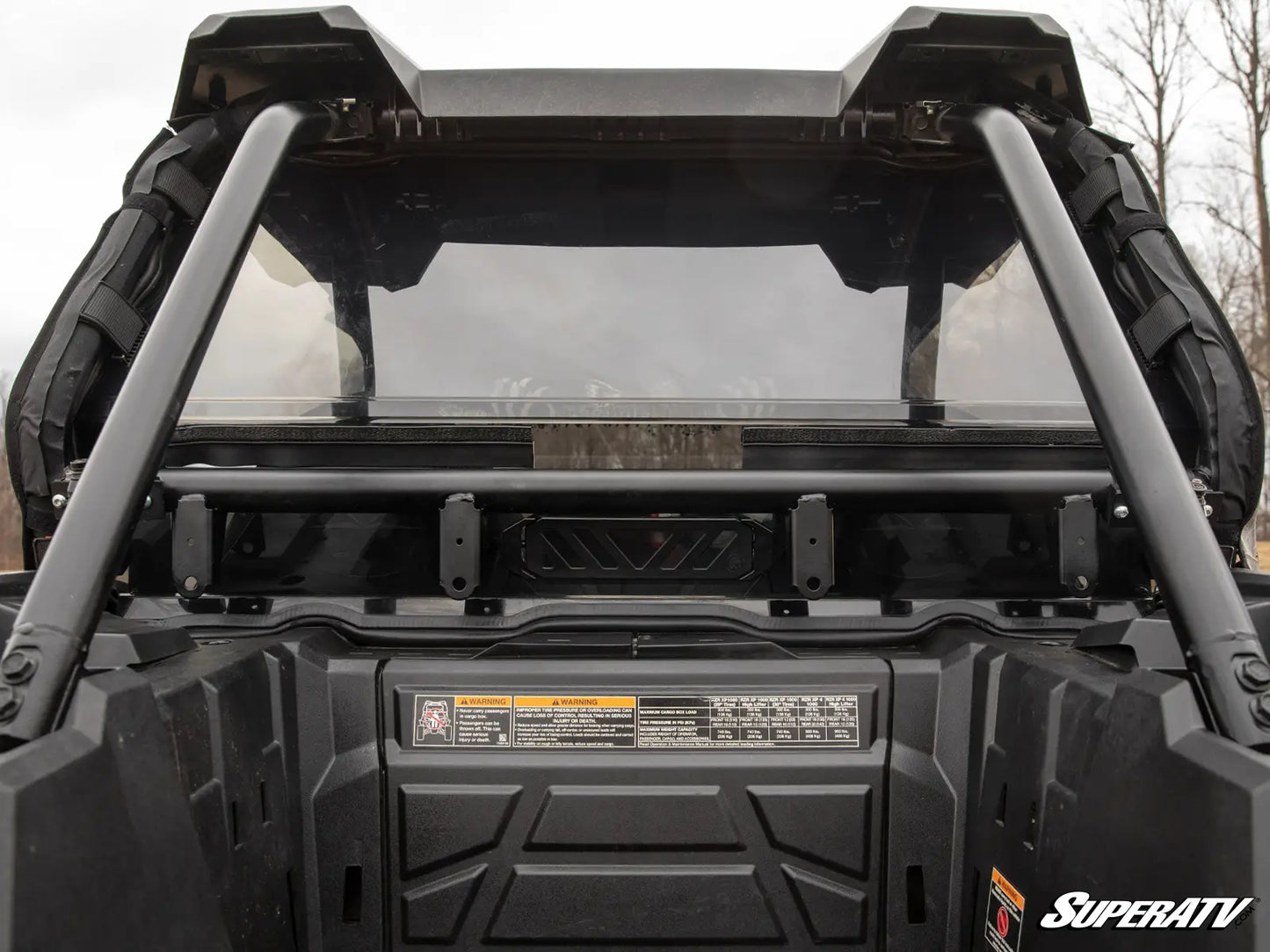 POLARIS RZR XP TURBO REAR VENTED WINDSHIELD