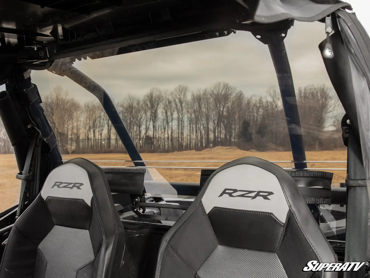 POLARIS RZR XP 1000 REAR VENTED WINDSHIELD