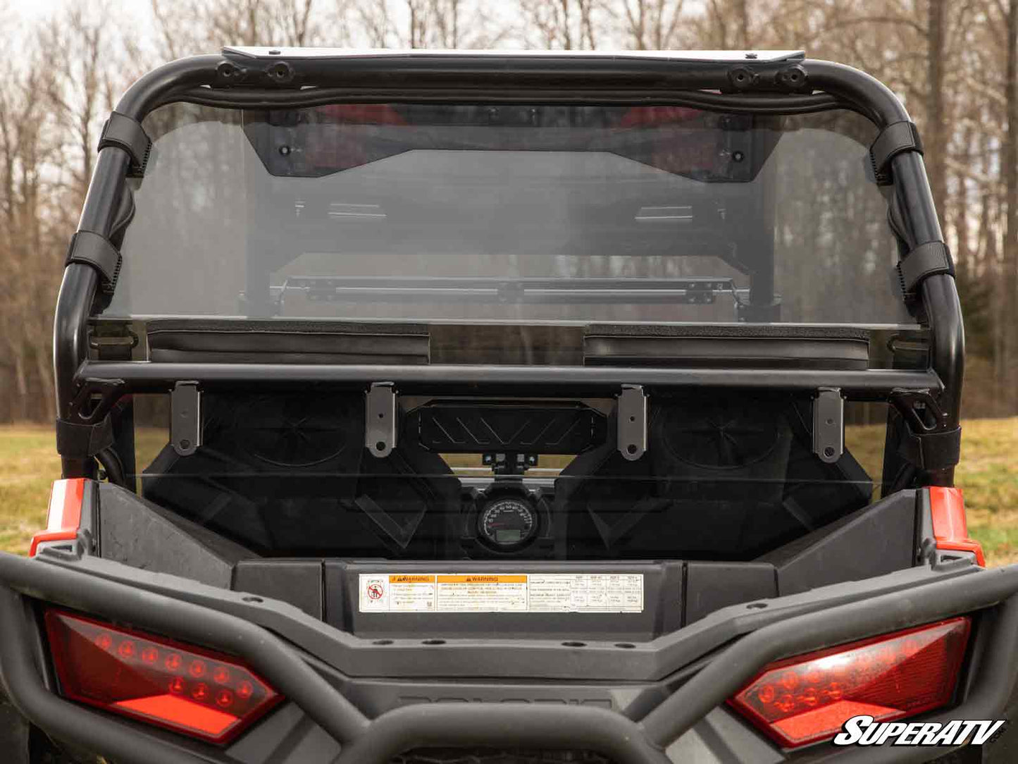 POLARIS RZR S 1000 REAR VENTED WINDSHIELD