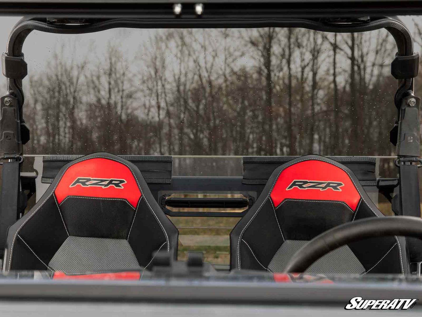 POLARIS RZR S 1000 REAR VENTED WINDSHIELD
