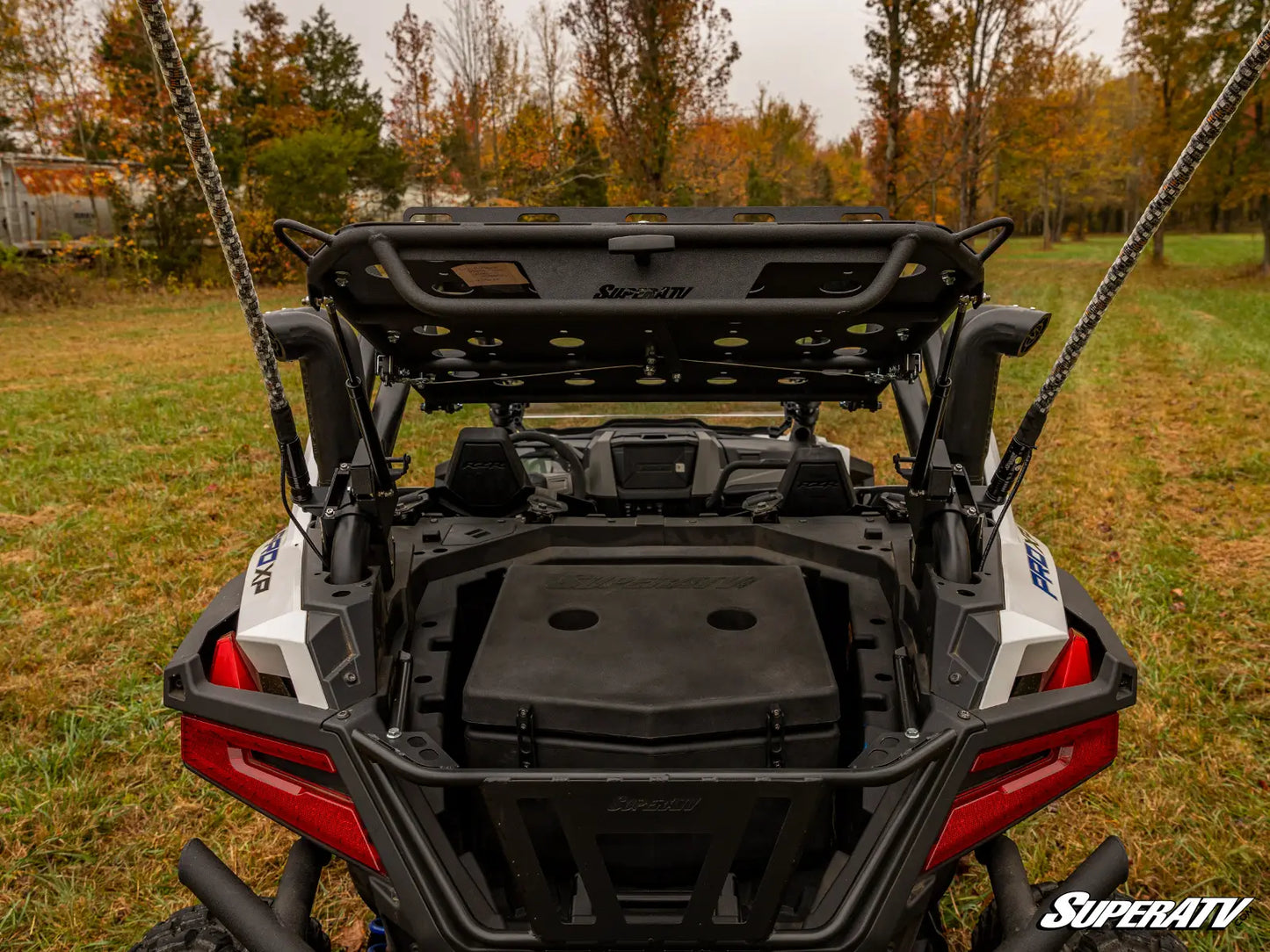 POLARIS RZR TURBO R 4 CARGO RACK ALPHA