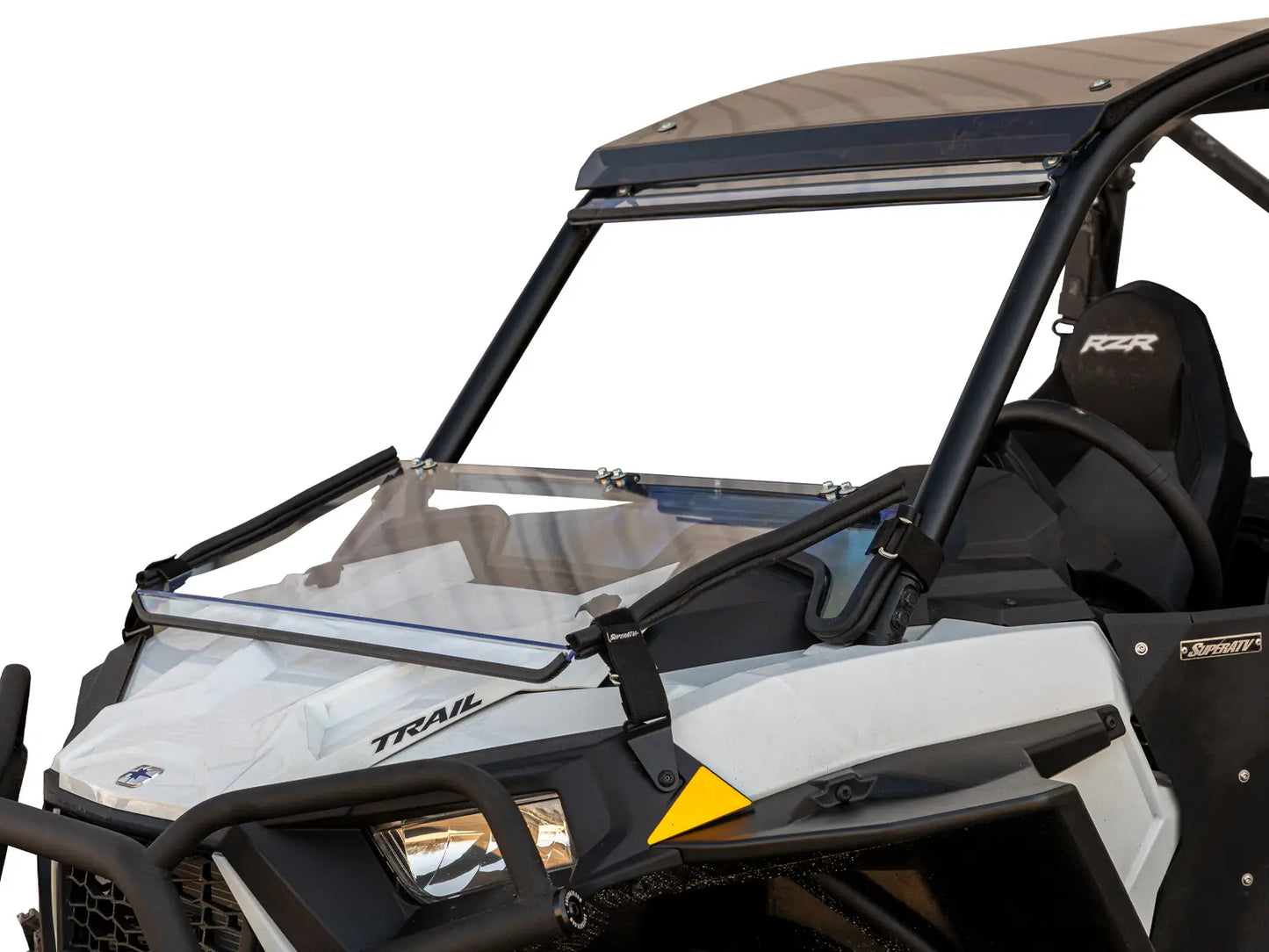POLARIS RZR TRAIL S 1000 SCRATCH-RESISTANT FLIP DOWN WINDSHIELD