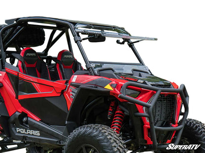 POLARIS RZR XP TURBO S SCRATCH RESISTANT FLIP WINDSHIELD