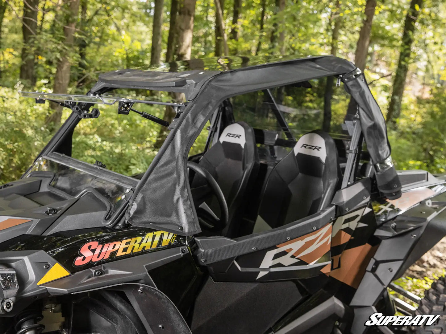 POLARIS RZR XP TURBO PRIMAL SOFT CAB ENCLOSURE UPPER DOORS