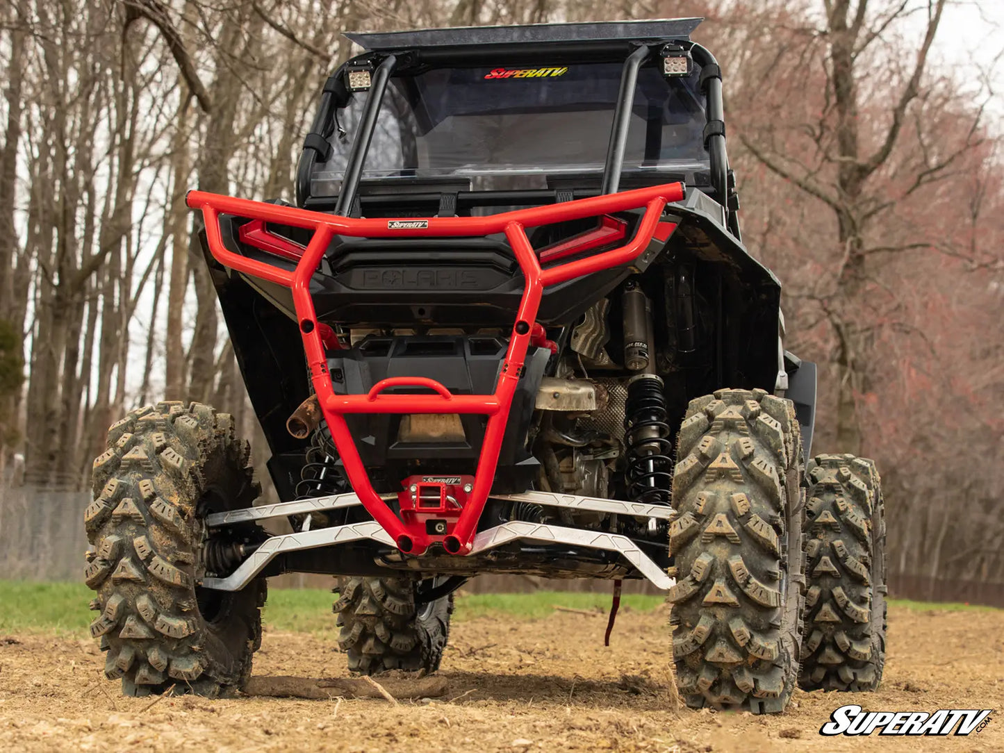 POLARIS RZR XP TURBO REAR BUMPER WITH RECEIVER HITCH