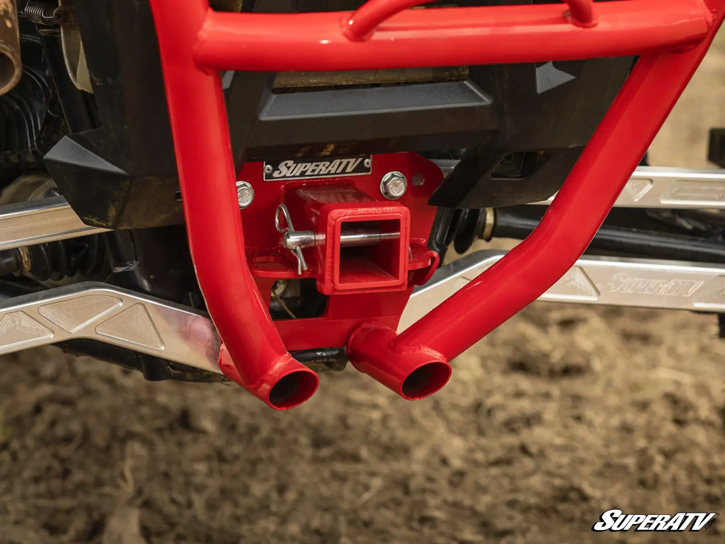 POLARIS RZR XP TURBO REAR BUMPER WITH RECEIVER HITCH