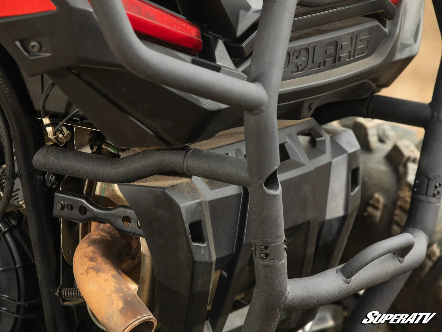 POLARIS RZR XP TURBO S REAR BUMPER WITH RECEIVER HITCH