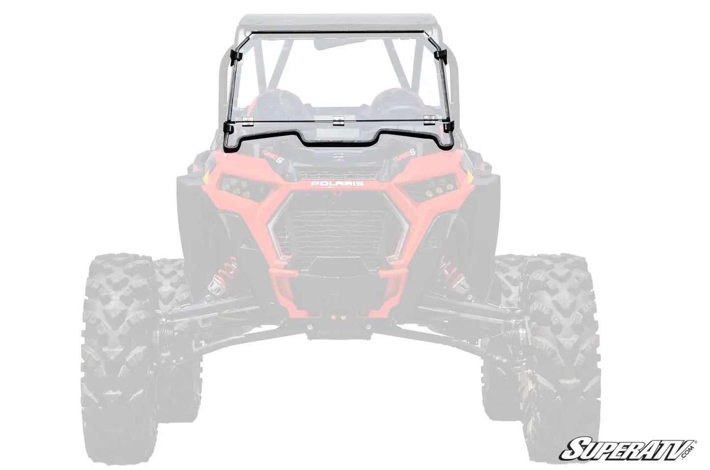 POLARIS RZR XP TURBO S SCRATCH RESISTANT FLIP DOWN WINDSHIELD