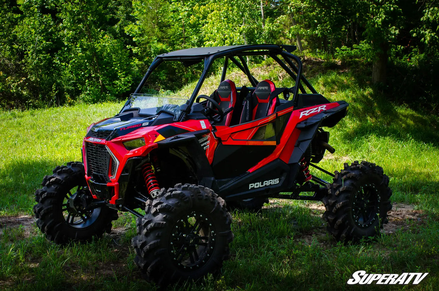 POLARIS RZR TURBO S HALF WINDSHIELD