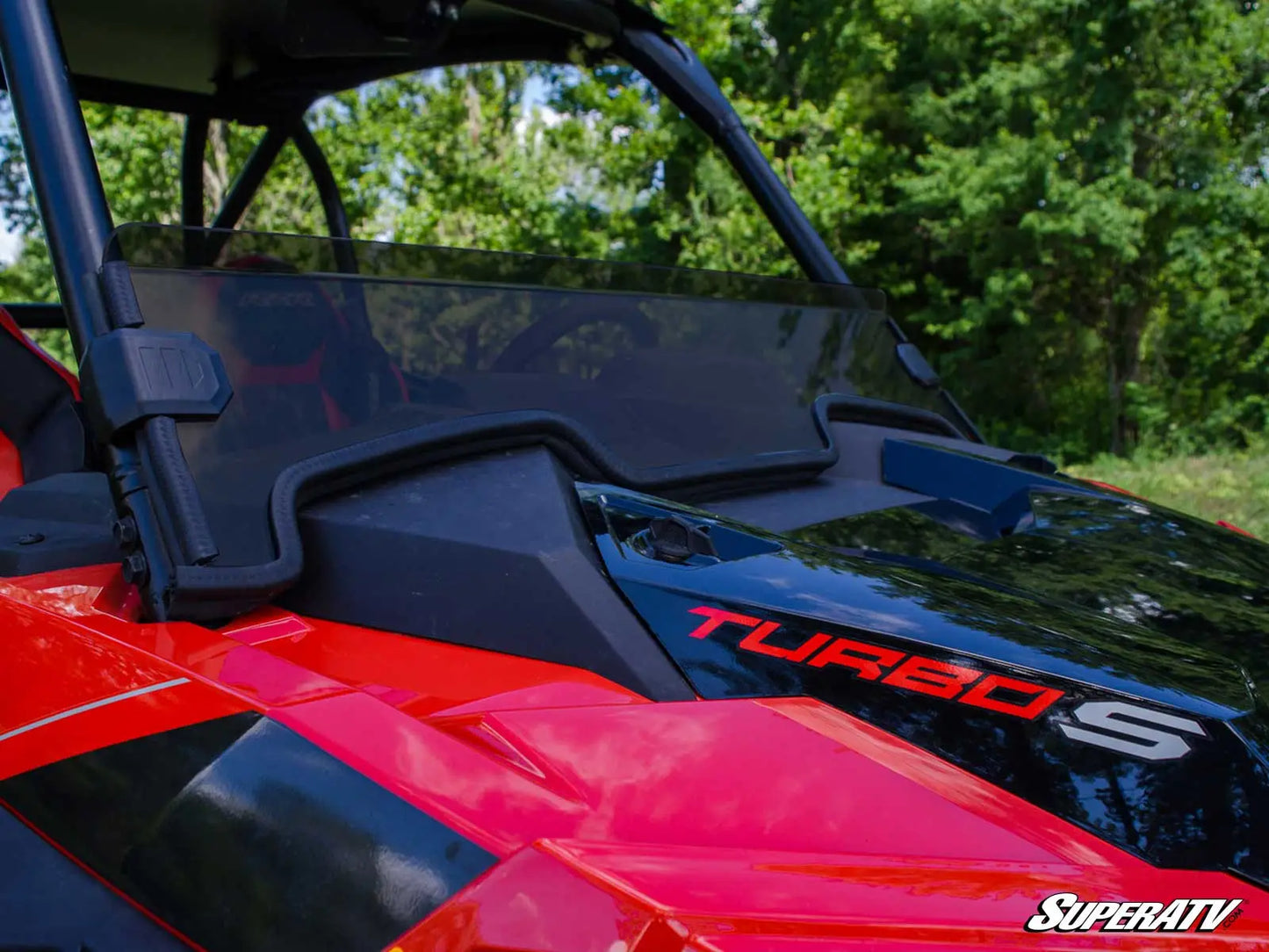 POLARIS RZR TURBO S HALF WINDSHIELD