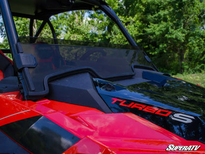 POLARIS RZR TURBO S HALF WINDSHIELD