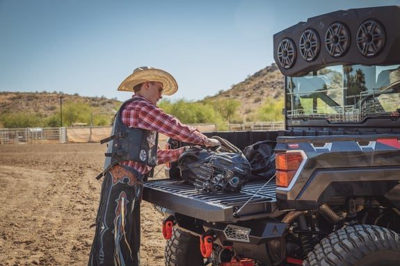 Rear Ranger audio roof systems for Select 2018+ Polaris Ranger Models