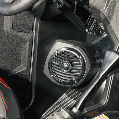 6.5" front lower speaker enclosures for select Polaris GENERAL® models