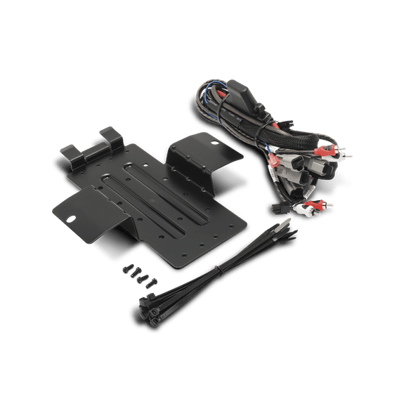 Amp kit and mounting plate for select YXZ® models