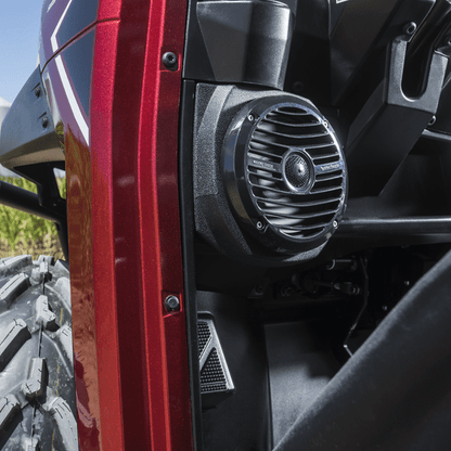 400 watt stereo, front lower speaker, rear speaker, and subwoofer kit for select Polaris RANGER® models (Gen-1)