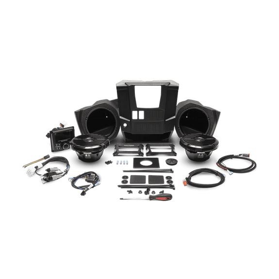 Stereo and front lower speaker kit for select RANGER® models (Gen-1)