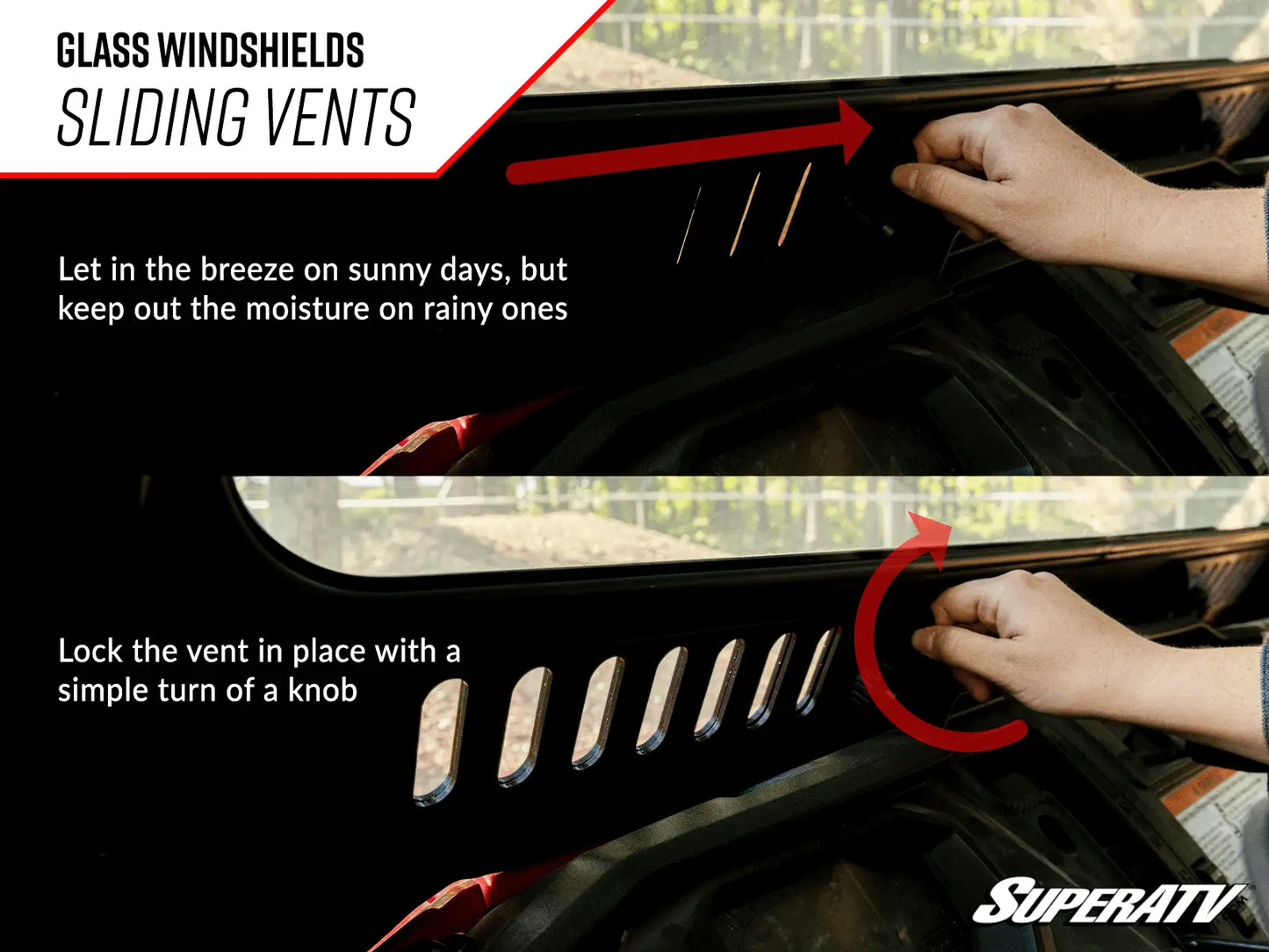 RANGER XP 570 GLASS WINDSHIELD