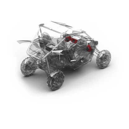 Stereo and Front Speaker Kit for select YXZ® models