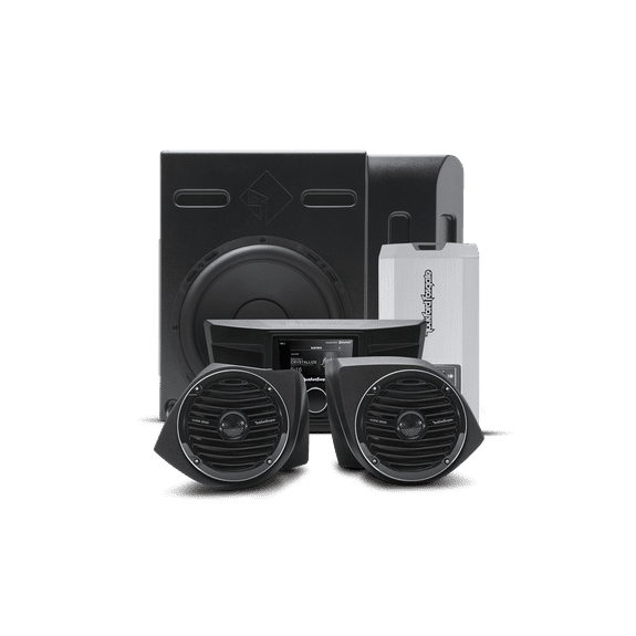 400 Watt Amplified Stereo, Front Speaker and Subwoofer Kit for select YXZ® models