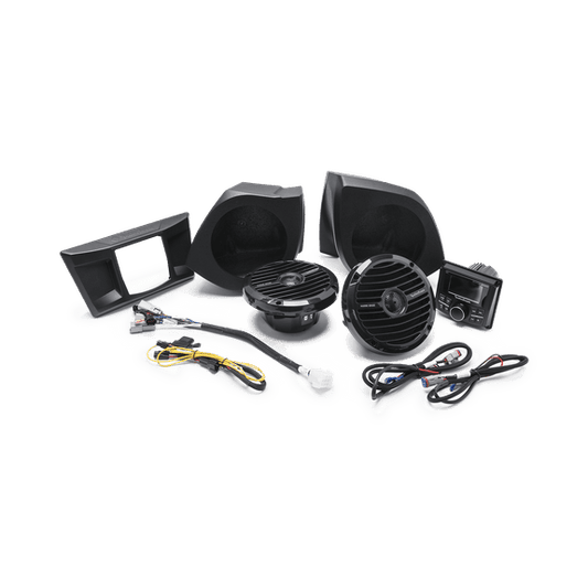 400 Watt Amplified Stereo, Front Speaker and Subwoofer Kit for select YXZ® models