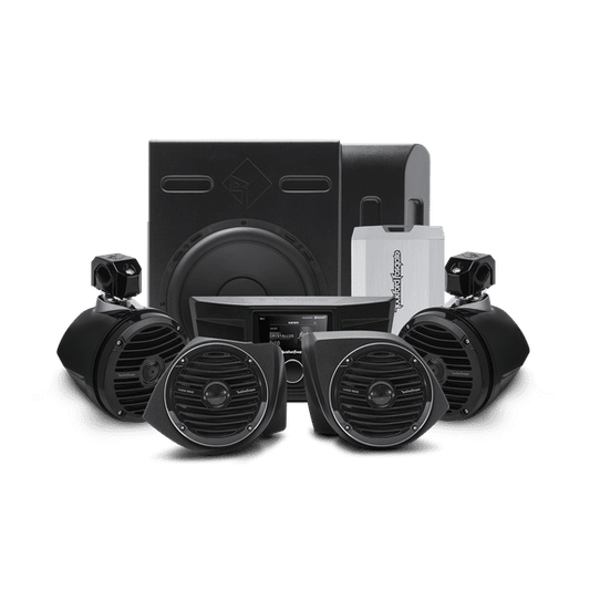 400 Watt Amplified Stereo, Front Lower Speaker, Subwoofer, and Rear Speaker Kit for select YXZ®